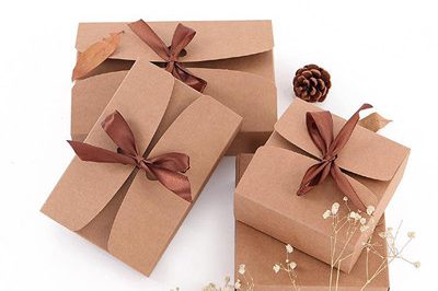 Kraft gift boxes 400