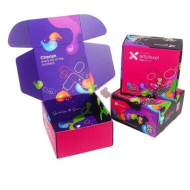 Airplane Printed Paper Gift Boxes