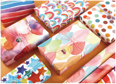 Birthday Wrapping Paper Rolls
