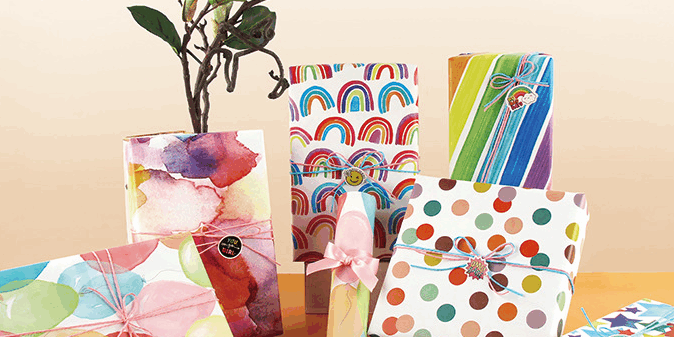 Birthday Wrapping Paper Rolls