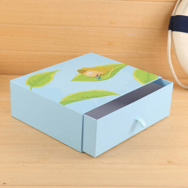 Kraft paper drawer style festival gift boxes