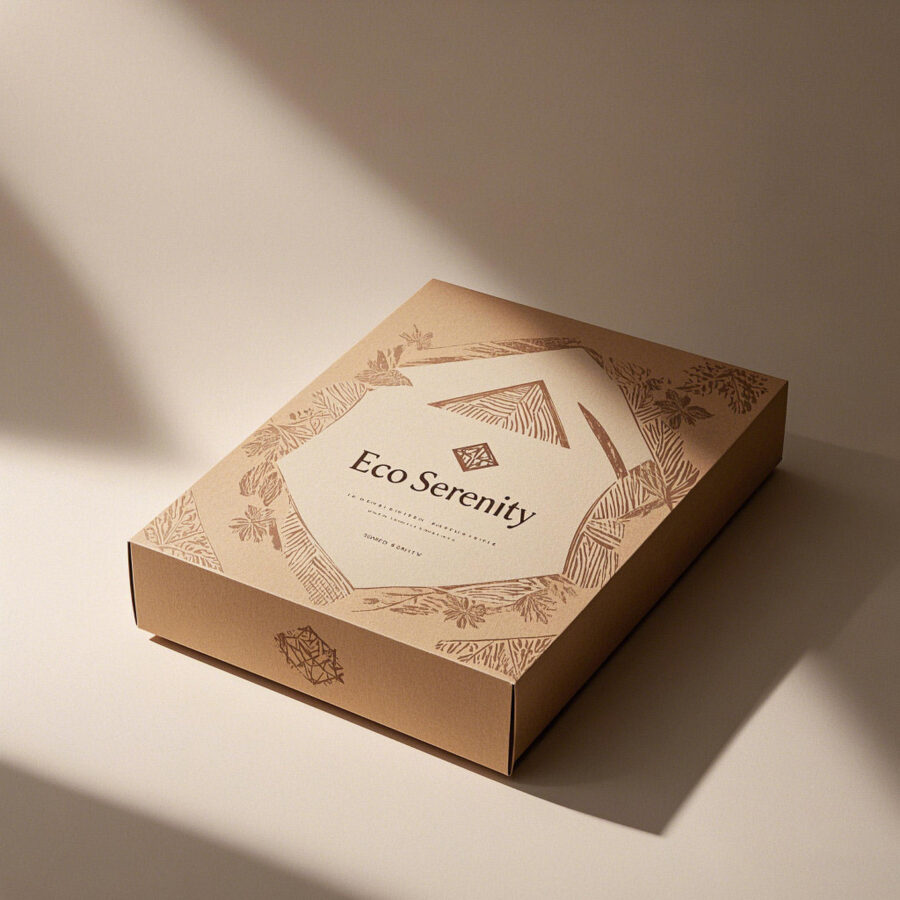 Custom Kraft Paper Gift Boxes