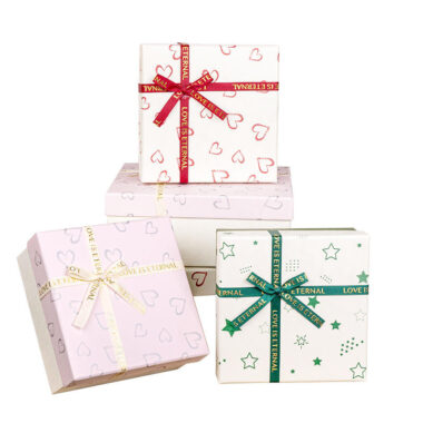 Luxury Ribbon Paper Gift Boxes