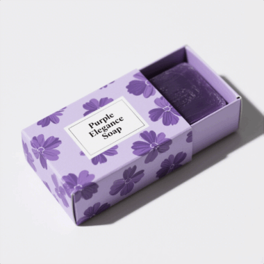 Eco-friendly kraft paper soap gift box