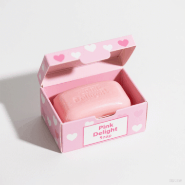 Eco-friendly kraft paper soap gift box