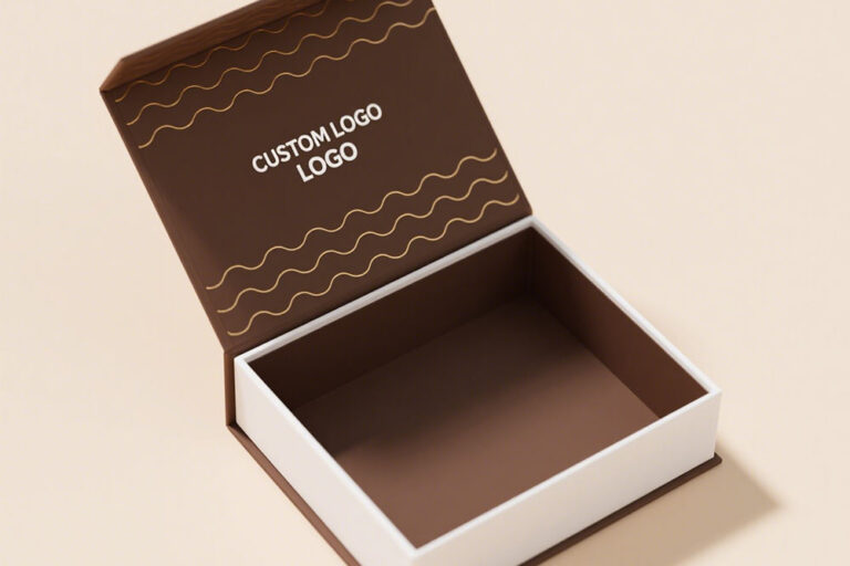 Customized Luxury Magnet Paper Gift Boxes with Premium Cardboard & Custom Logo (1) Customized magnetic paper gift box