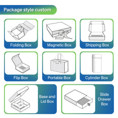 Customized magnetic paper gift box