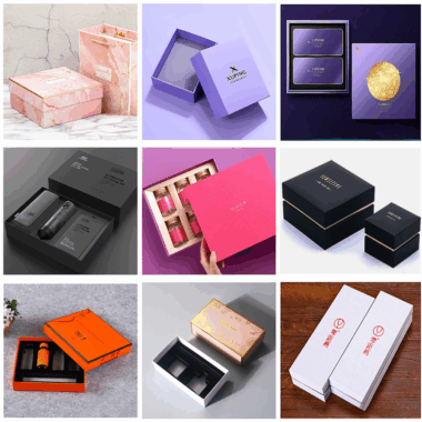 Paper Gift Boxes with Handle