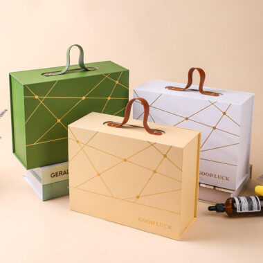 Paper Gift Boxes with Handle