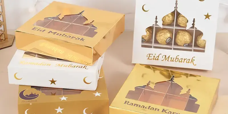 Luxury chocolate paper gift box