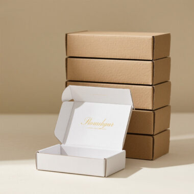 Bulk gift paper boxes with custom logo