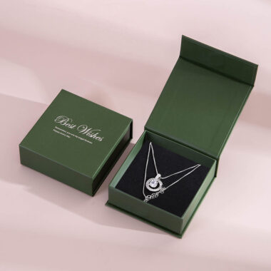 Bulk custom black jewelry gift box