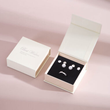 Bulk custom black jewelry gift box