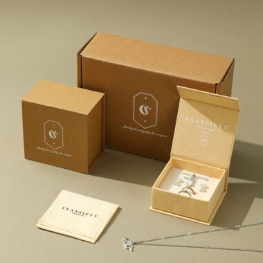 cardboard magnetic jewelry gift box