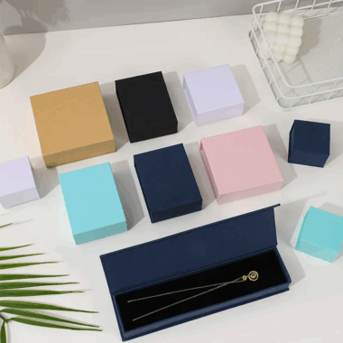 Factory cardboard jewelry magnetic box