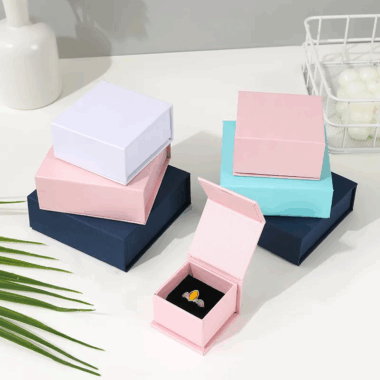 Factory cardboard jewelry magnetic box