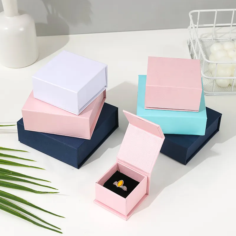 Factory cardboard jewelry magnetic box