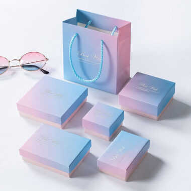 Wholesale custom paper jewelry box